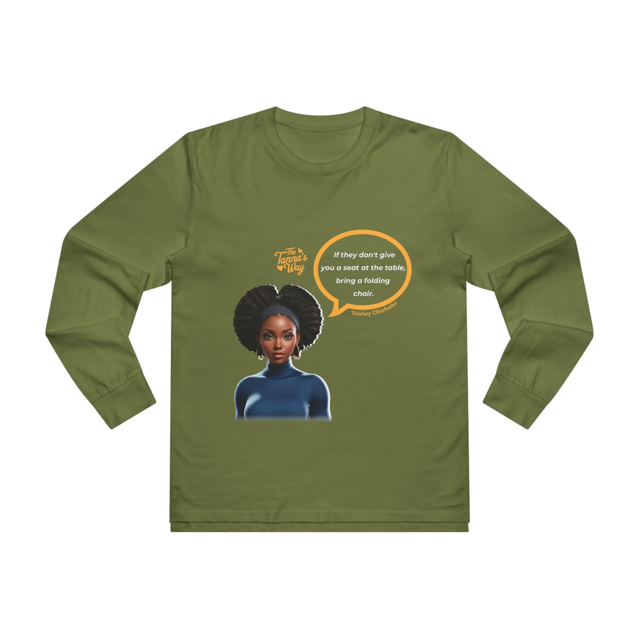 Shirley Chisholm 2 | Men’s Base Longsleeve Tee